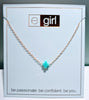 Enewton - EGirl Necklace Gold - Signature Cross Small - Mint - Findlay Rowe Designs