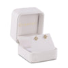 Enewton - 14kt gold and diamond Signature Cross Studs - Findlay Rowe Designs