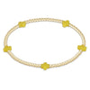 Enewton - Signature Cross Gold Small 2mm Bracelet - Canary - Findlay Rowe Designs
