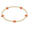 Enewton - Signature Cross Gold Small 2mm Bracelet - Coral - Findlay Rowe Designs