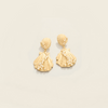 Spartina - Earring - Scallop Shell White Opal - Findlay Rowe Designs
