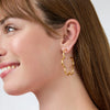 Julie Vos - Gardenia Hoop - Gold - Findlay Rowe Designs