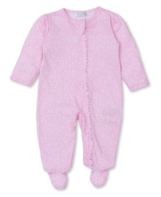 Kissy Kissy - Light Pink Onesie - Fall Flower Patch - Findlay Rowe Designs