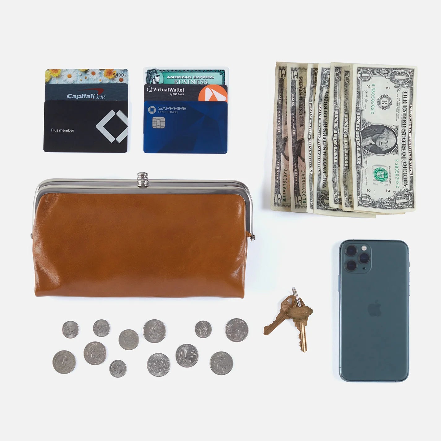 HOBO - LAUREN Clutch-Wallet in Scarlet