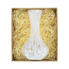 Vietri - Nuvola White Small Fluted Vase