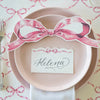 Hester & Cook- Pink Bow Table Accent