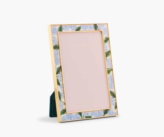 Rifle Paper Co - 4x6 Picture Frame - Hydrangea - Findlay Rowe Designs