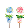 Rosanne Beck - Stake - Blue Hydrangea or Pink Rose Pots - Findlay Rowe Designs