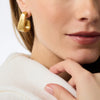 Julie Vos - Earrings - Sahara Hoop - Gold - S/M/L