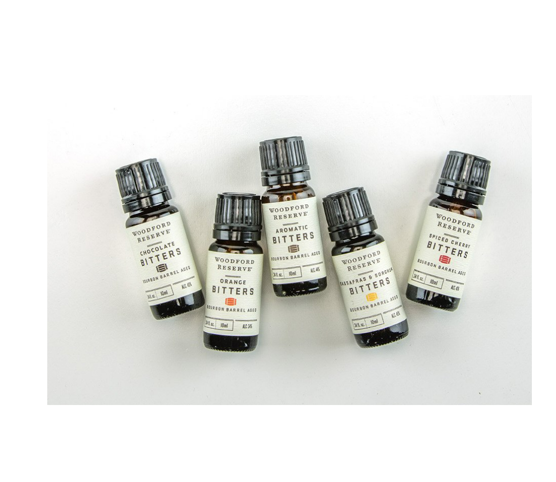 Woodford Reserve Bitters Dram Set – Five Pack - Findlay Rowe Designs