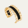 Hyde Forty Seven - Bracelet - Ruffle Cuffs - Narrow - Polished Gold - Findlay Rowe Designs