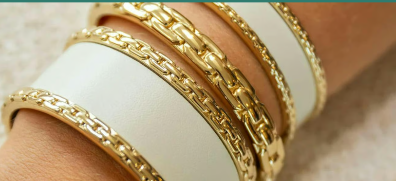 Hyde Forty Seven - Bracelet - Signature Cuff - Narrow - Polished Gold - Findlay Rowe Designs