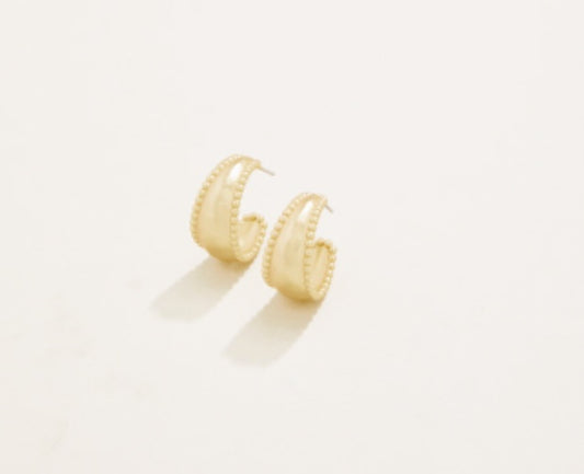 Spartina - Earrings - Nara Oval Stud Earrings Seafoam - Findlay Rowe Designs