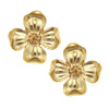 Susan Shaw - Earrings - Dogwood Studs - Gold - Findlay Rowe Designs