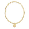 Enewton - Extends ECollegiate Classic Gold 3mm Bracelet - Tennessee Disc