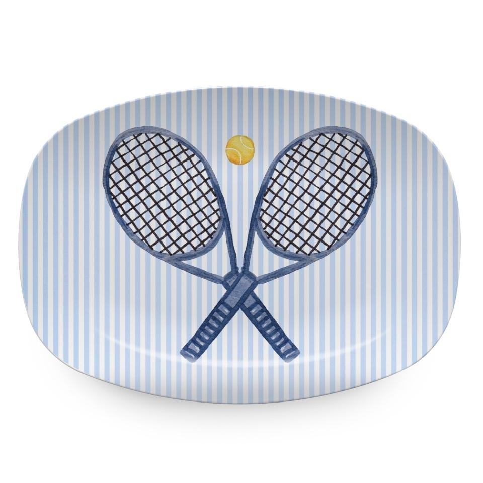 Mariposa + Rosanne Beck - Platter - Tennis Racquet