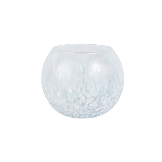 Vietri - Nuvola White Small Round Vase