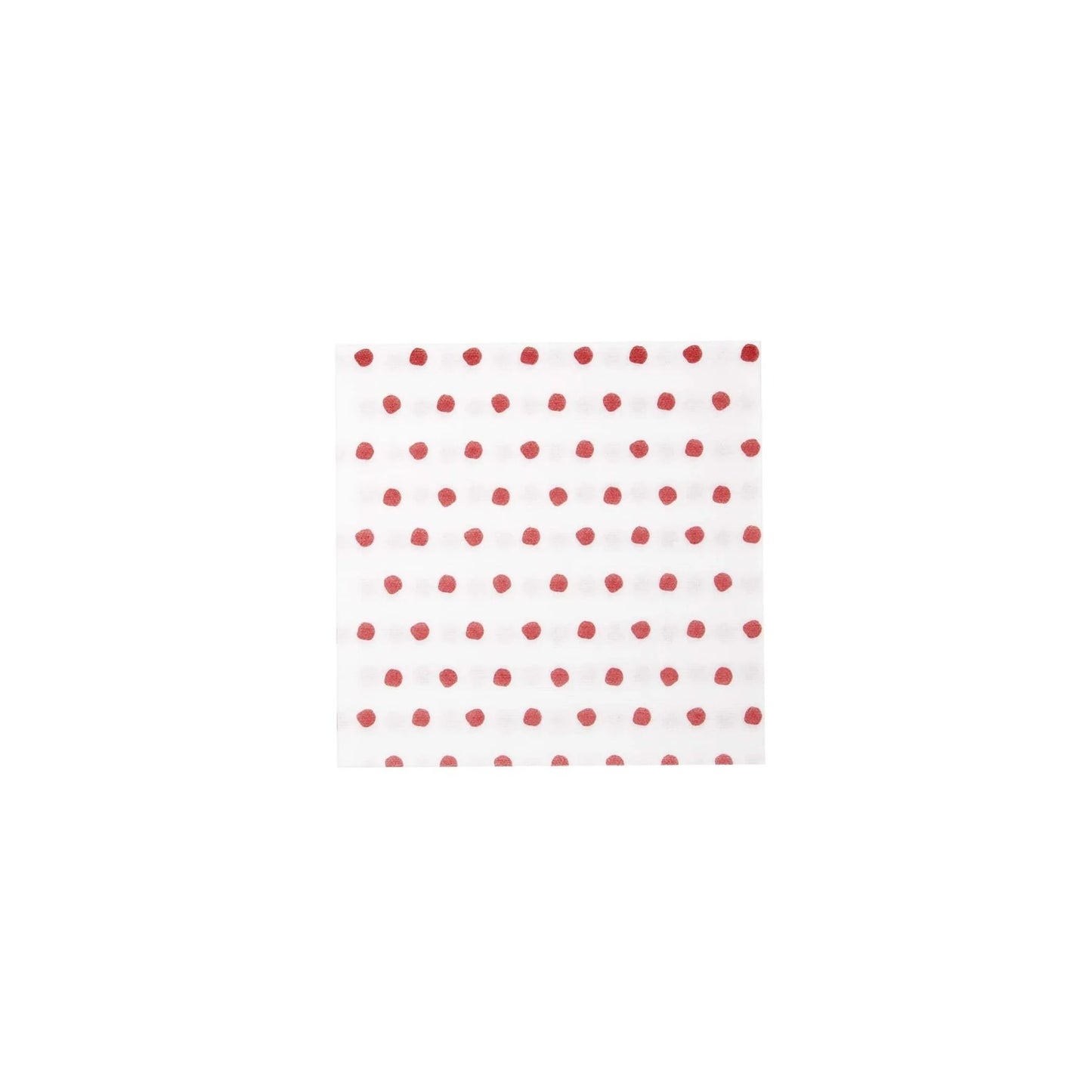 Vietri - Red Dot Cocktail Napkin - Findlay Rowe Designs