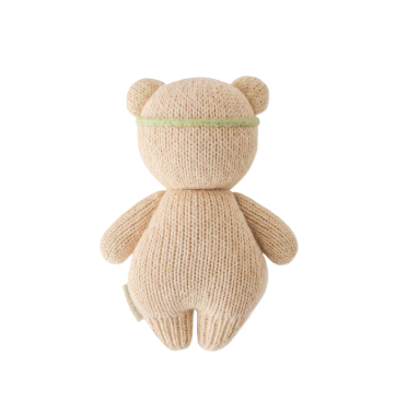 Cuddle + Kind - Baby Honey Bear - Ivory Floral - Findlay Rowe Designs