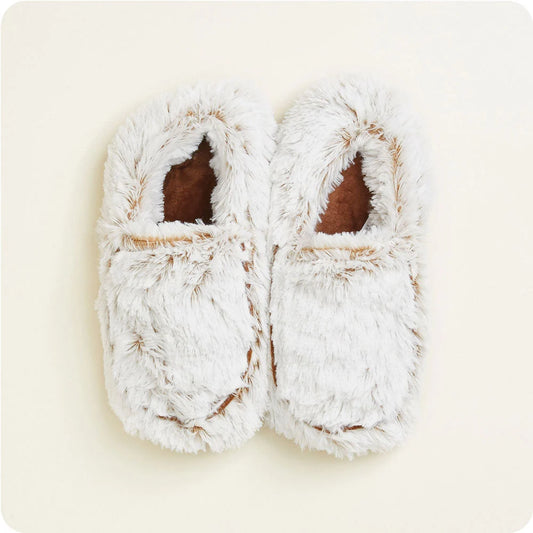 Warmies - Marshmallow Brown Warmies Slippers