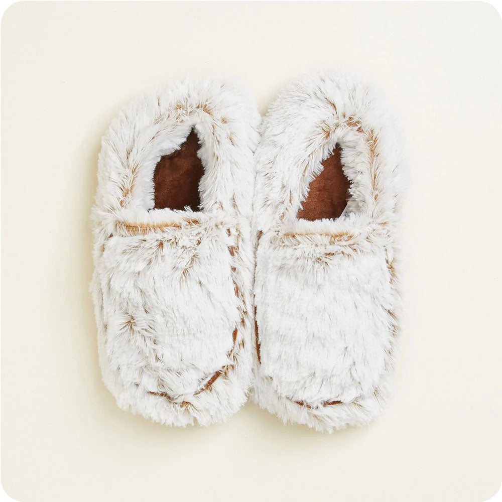 Warmies - Marshmallow Brown Warmies Slippers