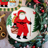 Vietri - Old St. Nick with Apple Basket - Shallow Bowl