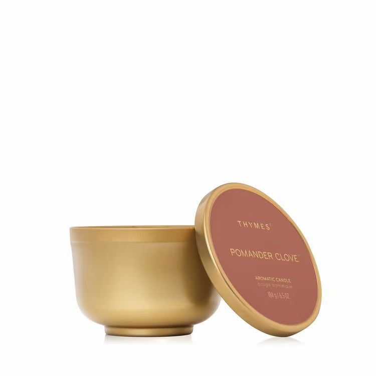 Thymes  - Pomander Clove - Universal Tin Candle 6.5oz - Findlay Rowe Designs