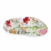 Caspari - Salad Dessert Plates - A Profusion Of Flowers 2 - White - Findlay Rowe Designs