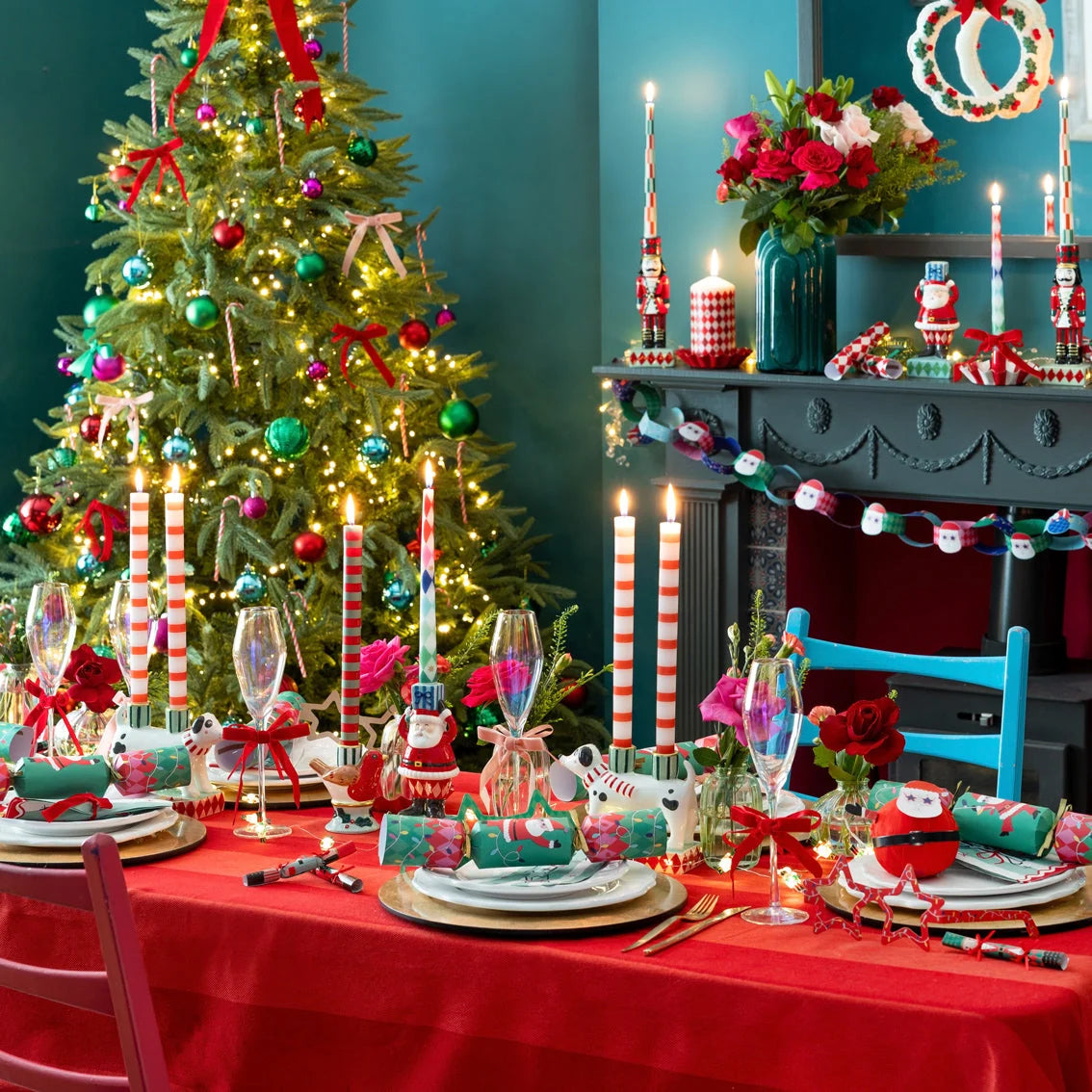 Candle Holder - Christmas Dog