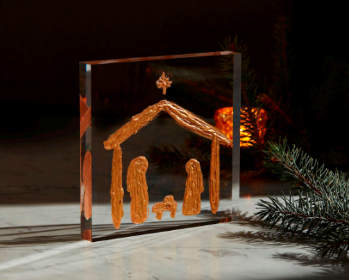Mud Pie - Acrylic Nativity Plaque - Findlay Rowe Designs