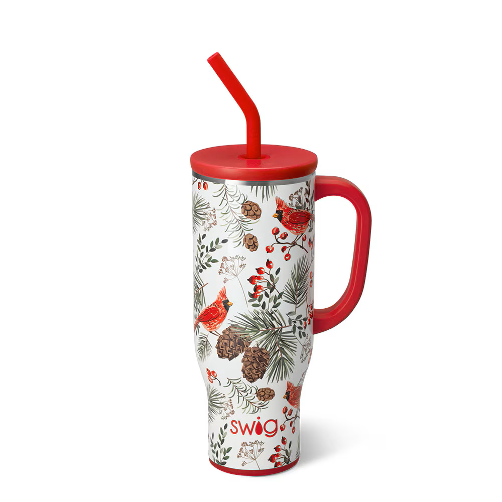 Swig - Mega Mug 30oz - Winter Cardinals