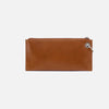 Vida Wristlet - Polished Leather - Truffle With Stitching - Findlay Rowe Designs