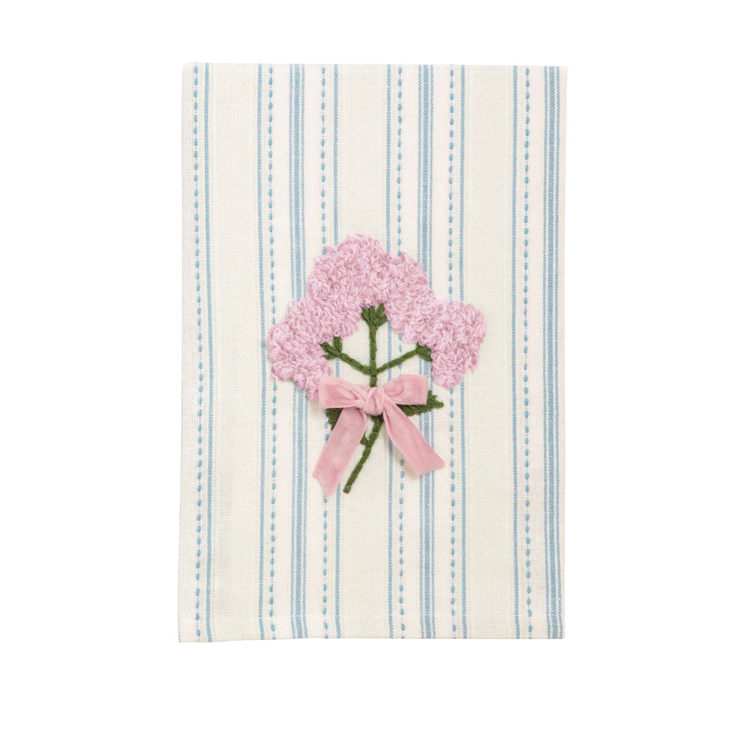 Mud Pie - Towel - Embroidered Flower - Findlay Rowe Designs