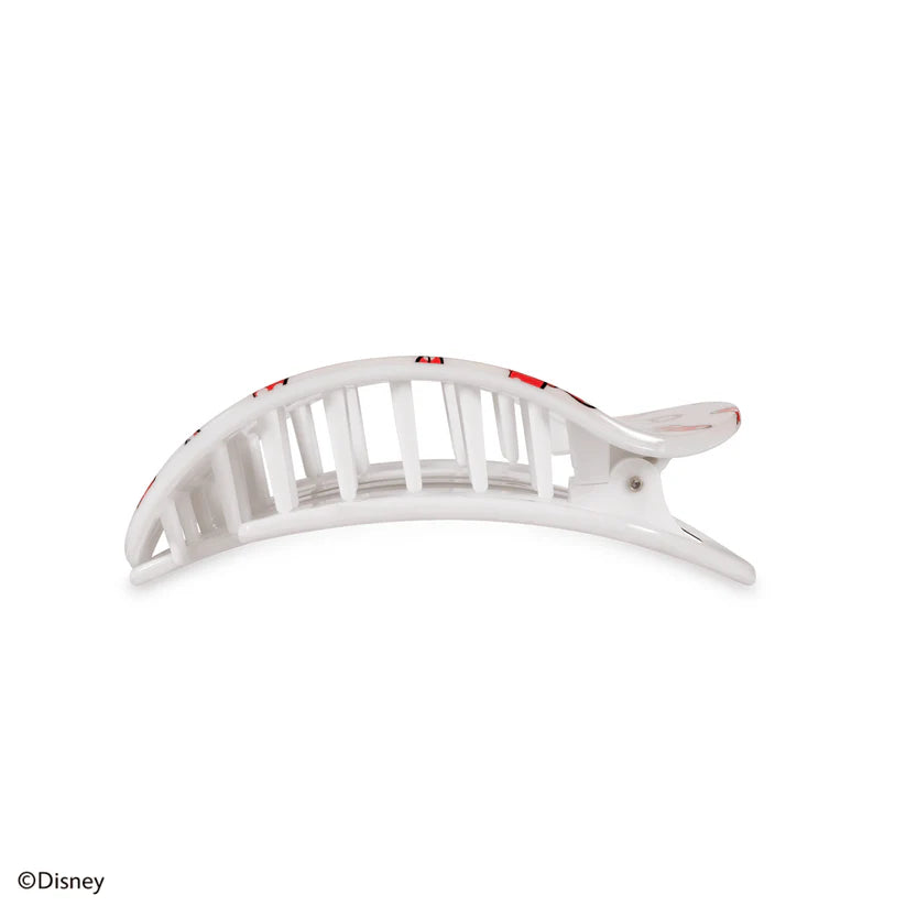 Teleties - Flat Round Hair Clip - Minnie Loves Her Bows - Medium - Findlay Rowe Designs