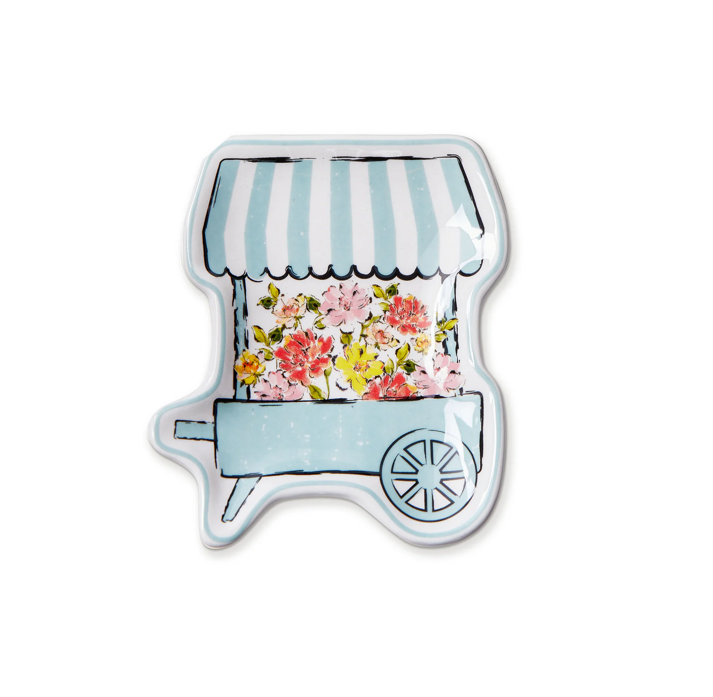 Trinket Dish - Flower Cart - Findlay Rowe Designs
