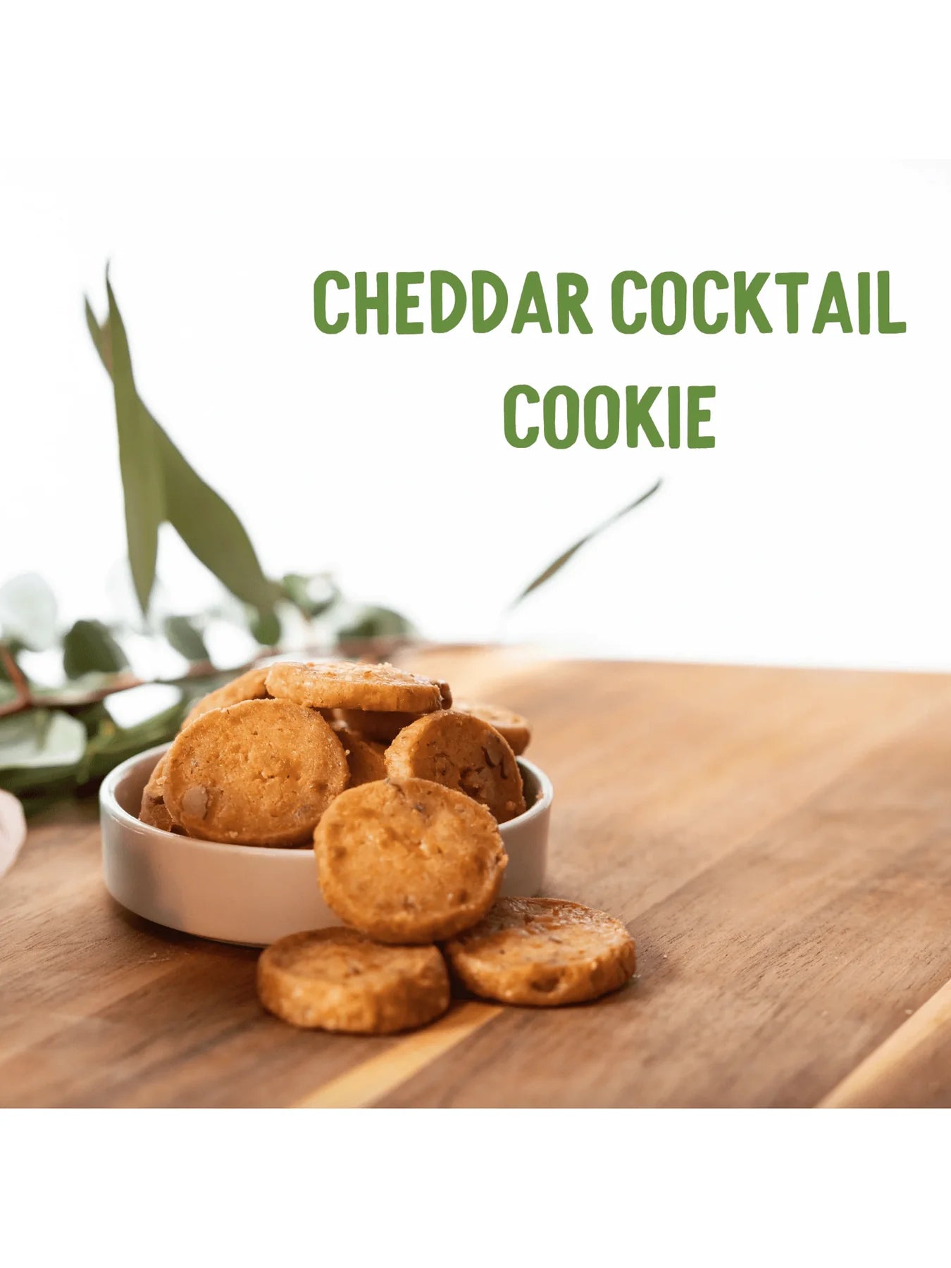Watanut - Augusta Gift Tin - Cheddar Cocktail Cookies - Findlay Rowe Designs