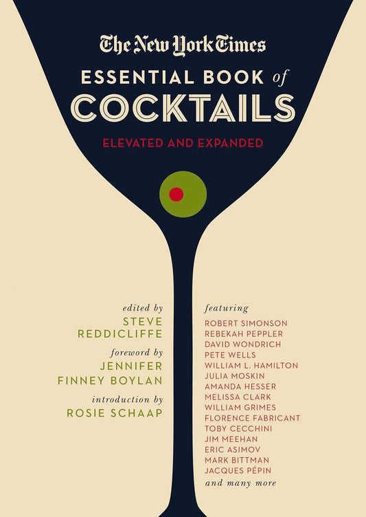 The New York Times Essential Book of Cocktails (Second Edition) - Findlay Rowe Designs
