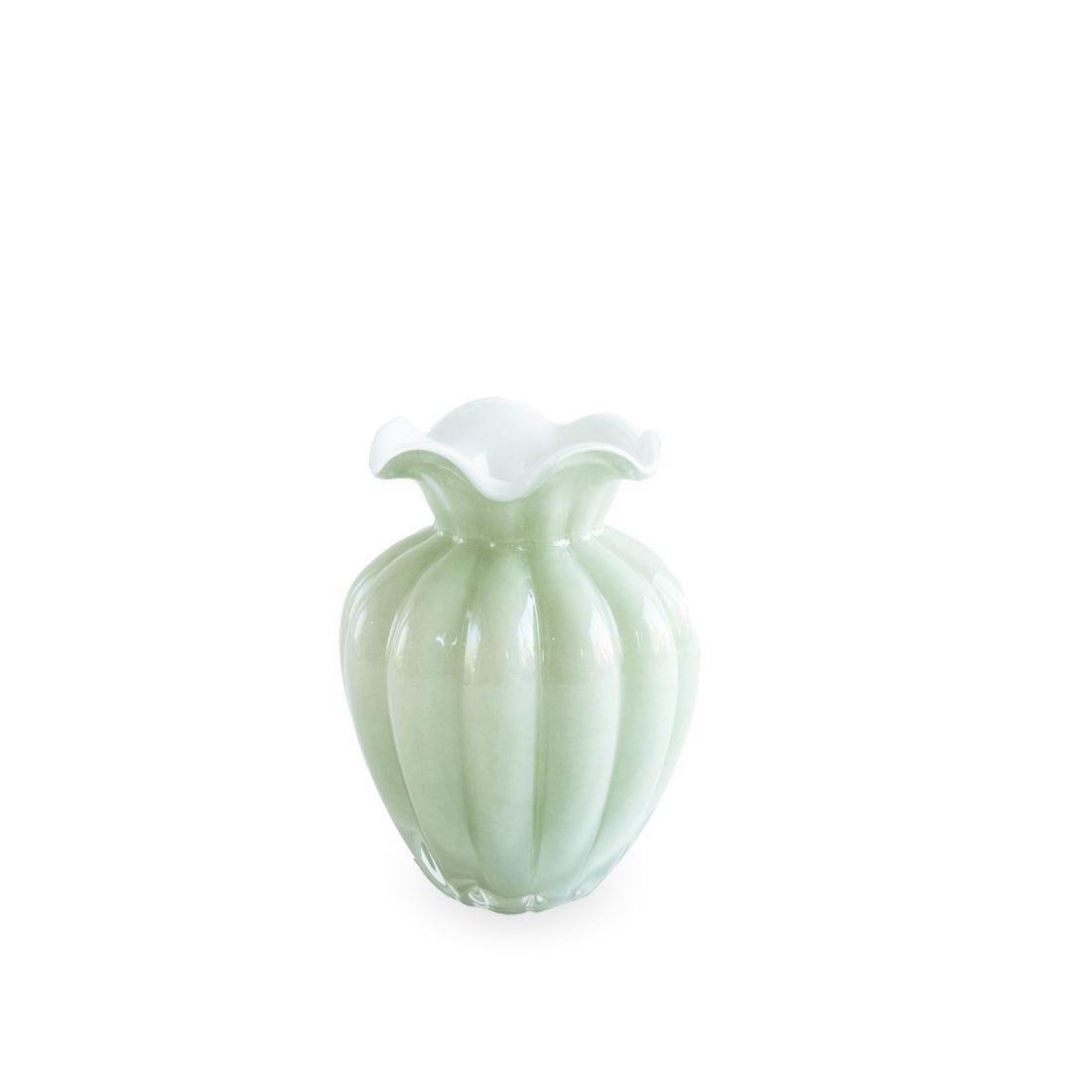 Beatriz Ball - Vase - Glass Vento - Small - Pistachio - Findlay Rowe Designs