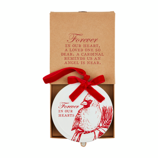 Mud Pie - Ornament - Cardinal Disc - Findlay Rowe Designs
