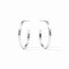 Julie Vos - Earring - Crescent Hoop - Silver - Findlay Rowe Designs