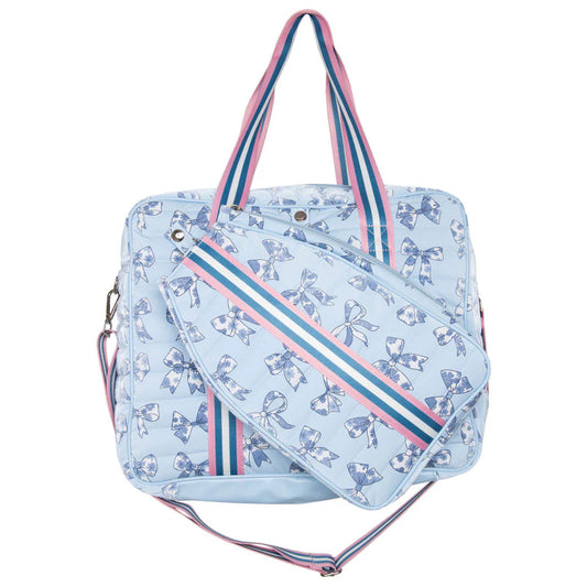 Katydid - Pickleball Bag - Toile Coquette Bows