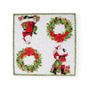 Caspari - Luncheon Napkins - Jolly St. Nick
