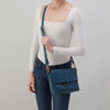 Hobo - Austin Flap Crossbody - Peacock Feather