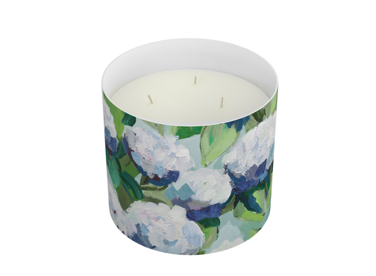Annapolis Candle - 3-Wick - Coastal Hydrangea