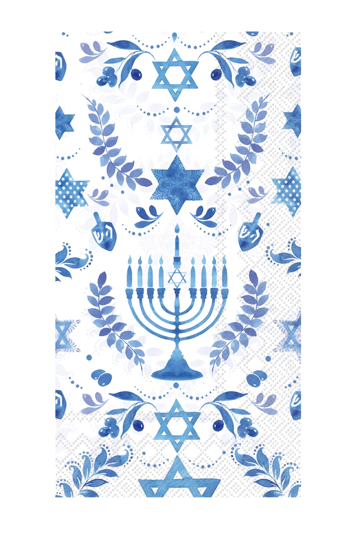 Guest Towel Napkins - Hanukkah - Findlay Rowe Designs