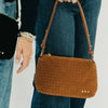 Pretty Simple Bags -  Suede Harper Hobo Shoulder Bag - Camel - Findlay Rowe Designs