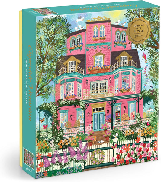 Puzzle -Galison  Victorian Manor Foil - 1000 Piece - Findlay Rowe Designs