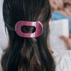 Teleties - Flat Round Hair Clip - Wild Side - Medium - Findlay Rowe Designs