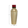 Cocktail Shaker - Stainless  Gold Red/Green Top - Findlay Rowe Designs