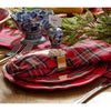 Napkin Rings - Jeweled Wreath Square - Set of 4 Gift Boxed - Findlay Rowe Designs